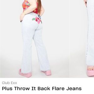 Dolls Kill Flare Jeans